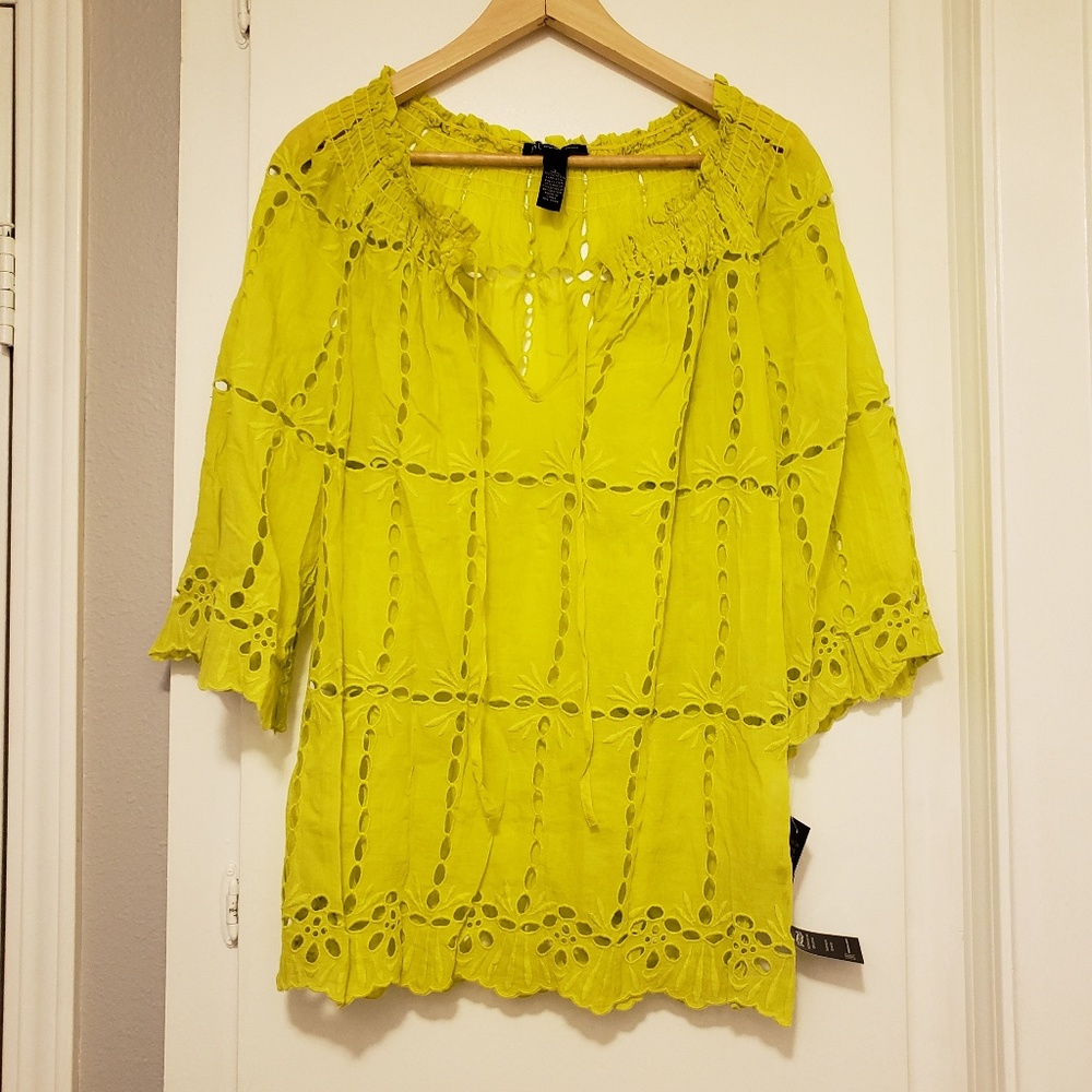 INC Citrus Lime Top